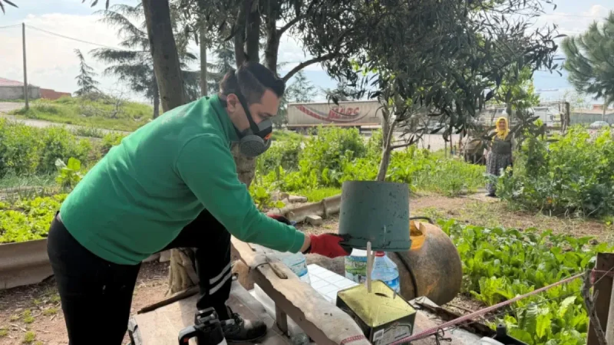 Vektörle mücadele için 100 kişi sahada