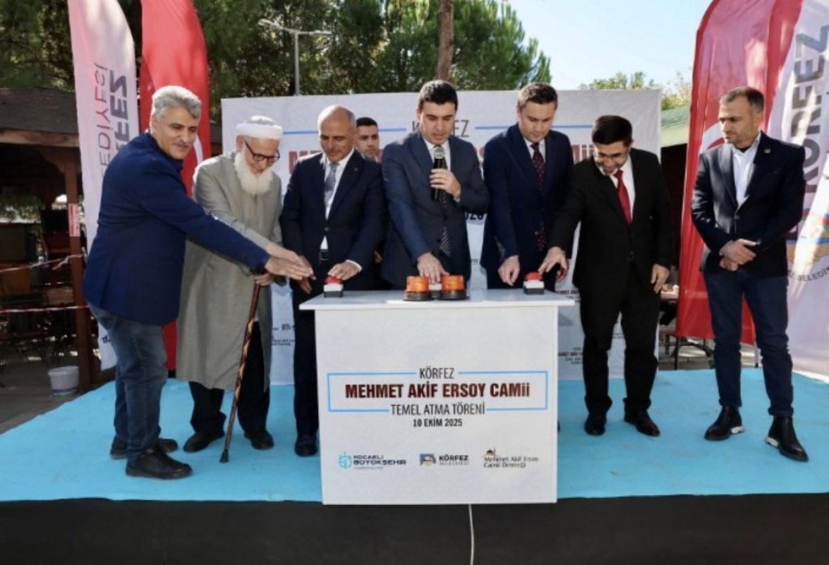 Mehmet Akif Ersoy Camii´nin Temeli Atıldı	