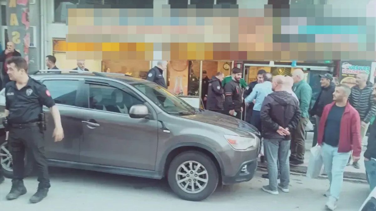 Körfez'de yol verme kavgasında silahlar konuştu!