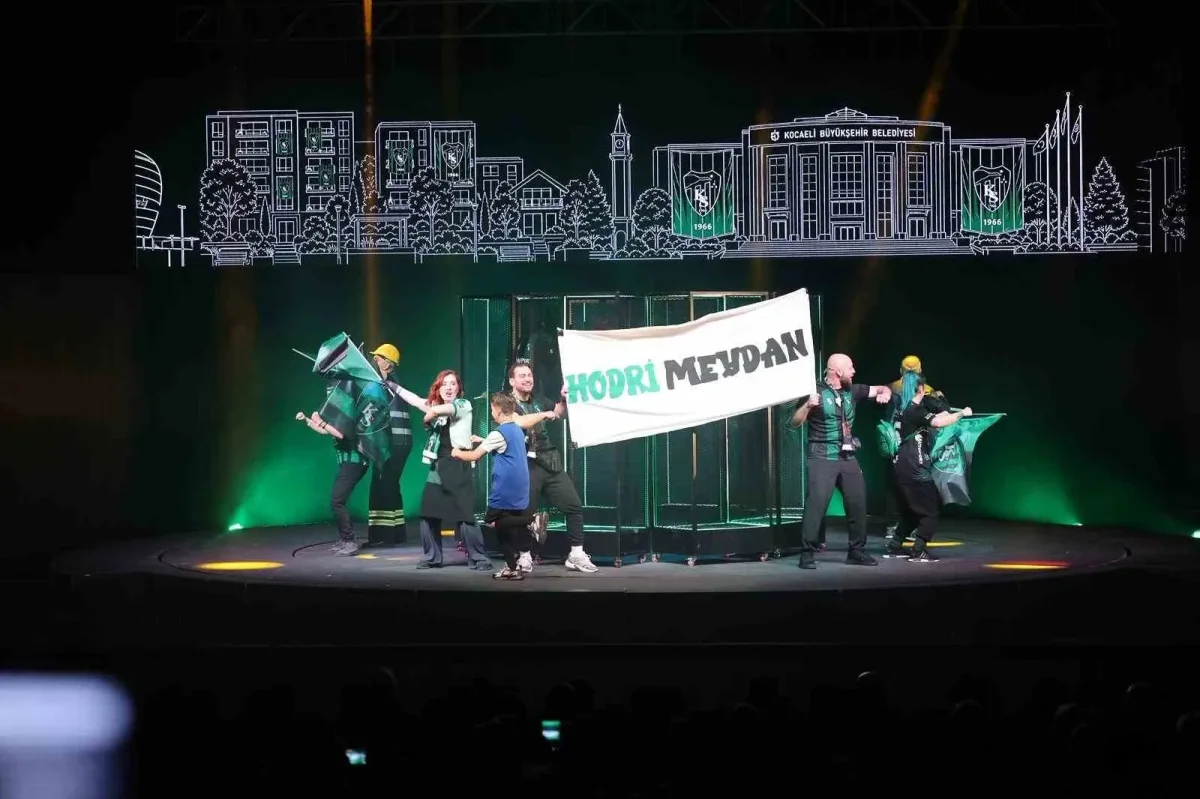 Kocaelispor’un 60. yılı sahnede hayat buldu