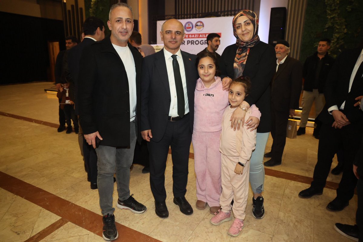 Şener Söğüt, şehit yakınları ve gazilerle iftarda buluştu