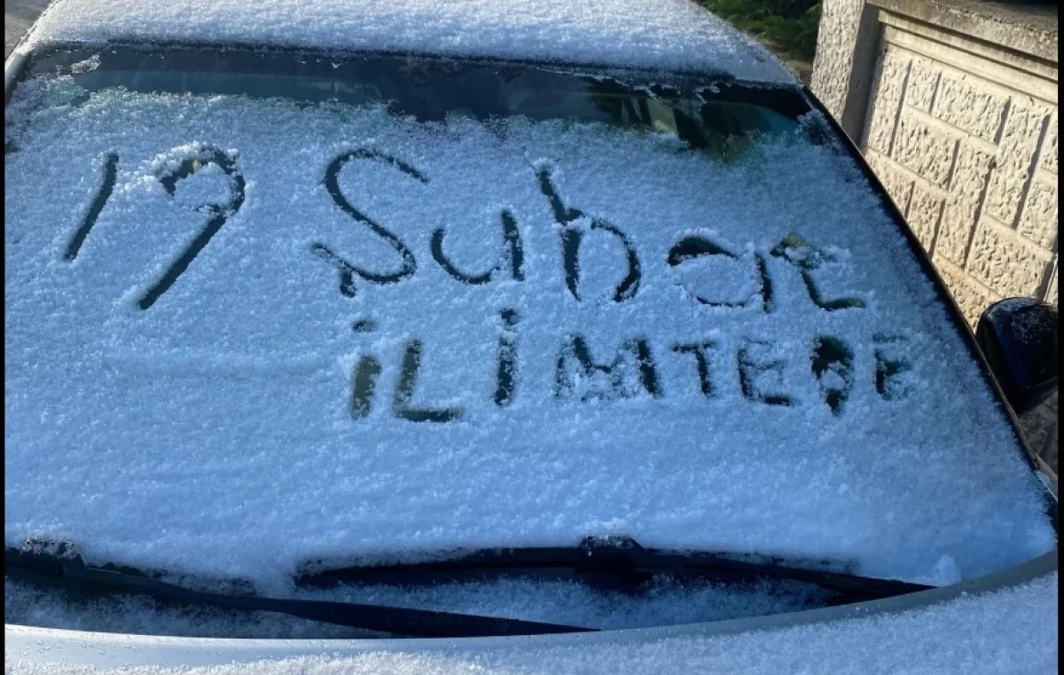 Körfez’de Ramazan’ın İlk Gününde Kar Sürprizi