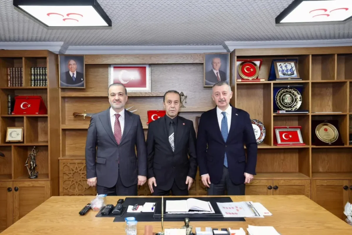 Büyükakın ve Talus’tan MHP İl Başkanı Akın’a Ziyaret