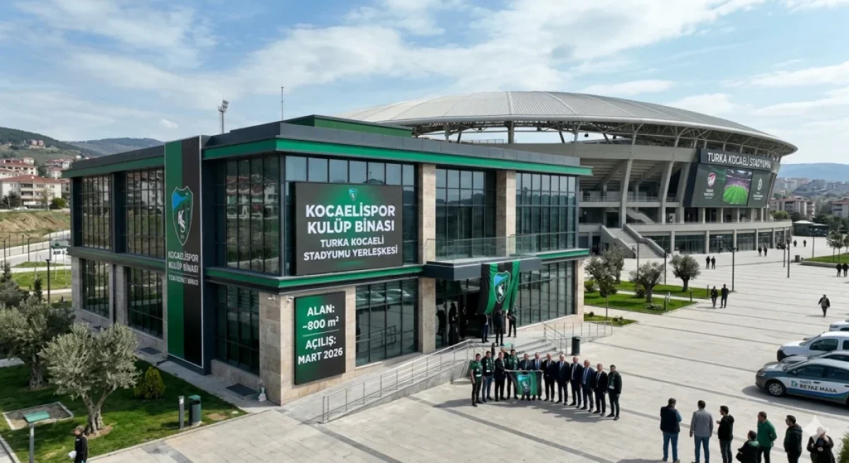 Kocaelispor’a modern kulüp binası geliyor
