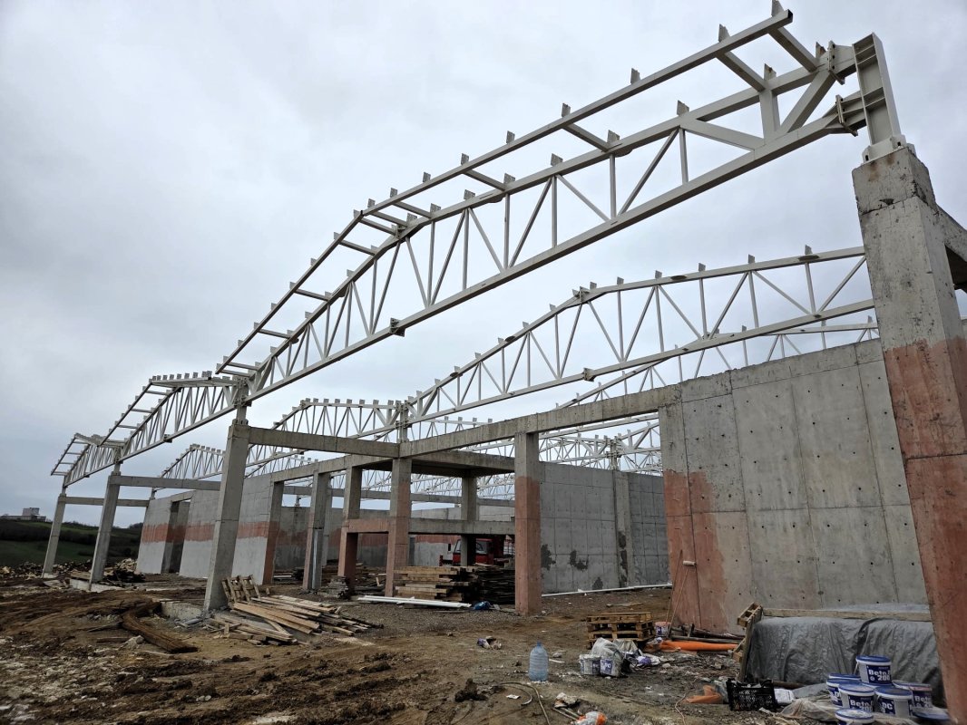 Kandıra Fındık Deposu’nda yapısal imalatlar tamam