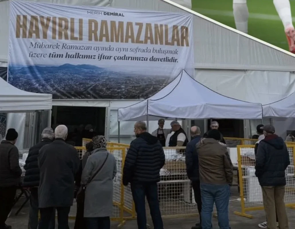 Merih Demiral’dan Karamürsel’e İftar Çadırı