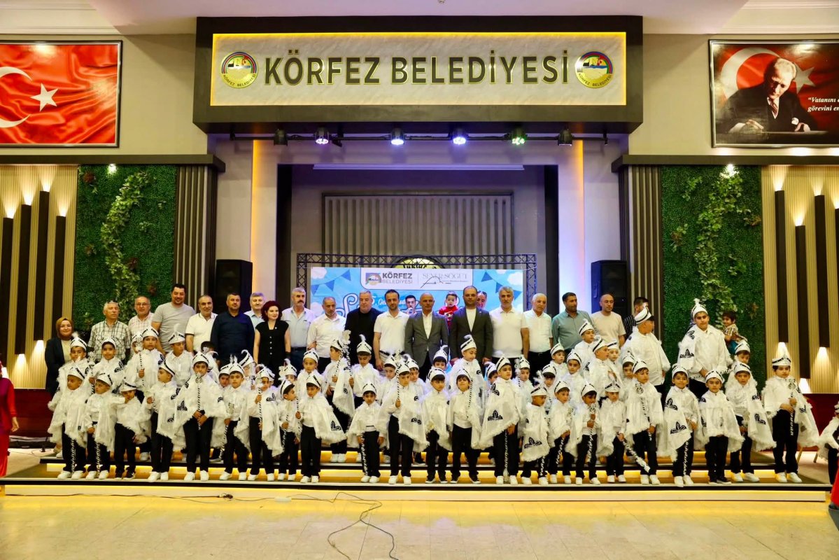 Körfez Belediyesi'nden muhteşem sünnet şöleni