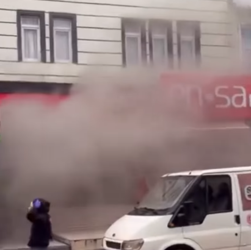 Çamlıtepe Mahallesi’nde İş Yeri Yangını