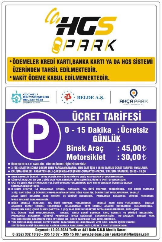 O ilçede artık nakit yasak! HGS dönemi