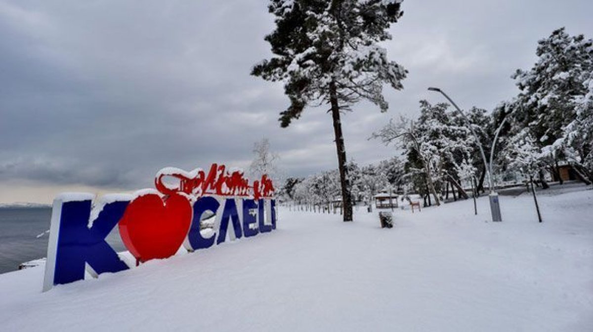Kocaeli'de kış alarmı! Valilik uyardı