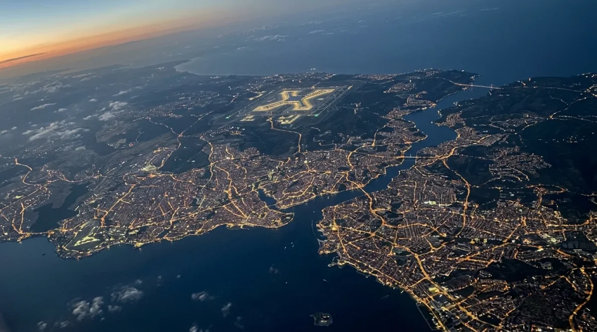 ISS astronotları İstanbul’u uzaydan görüntüledi