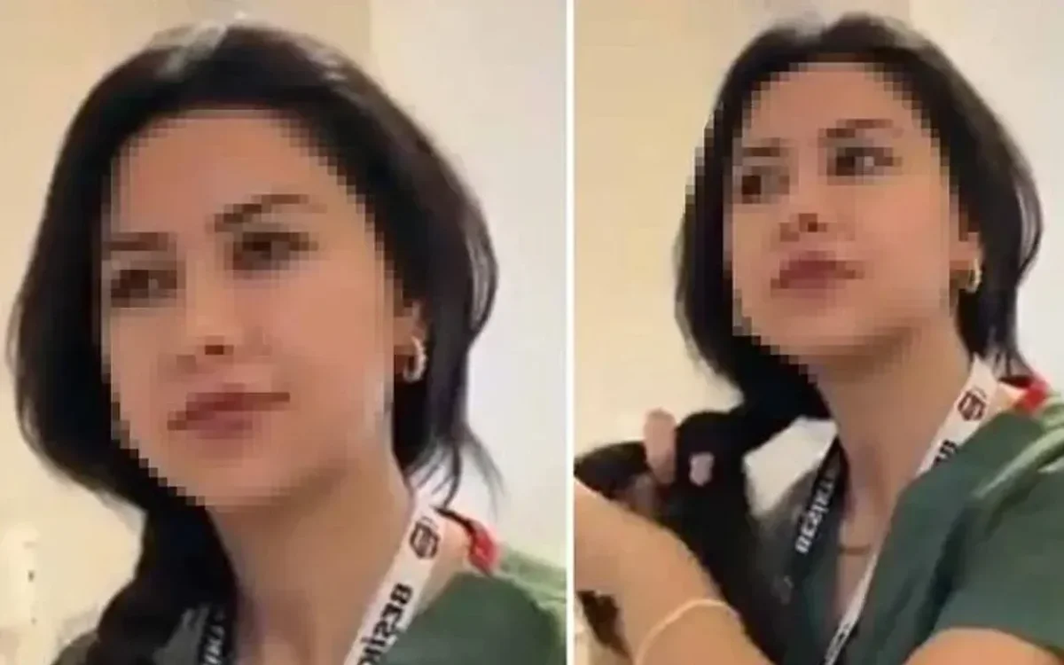 Kocaeli’de görevden uzaklaştırılan hemşire bakın nerede ortaya çıktı!