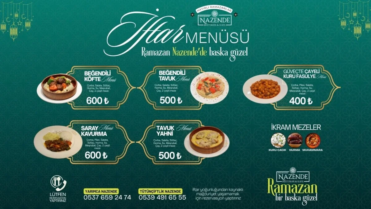 Ramazan Nazende’de Bir Başka Güzel